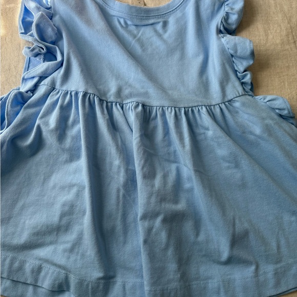 Maeve Blue Ruffle Top - Picture 4 of 4